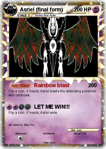 Pokemon Asriel (final form)