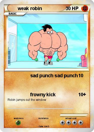 Pokemon weak robin