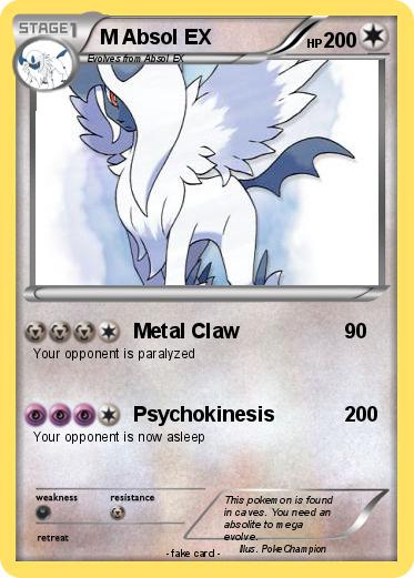 Pokemon M Absol EX