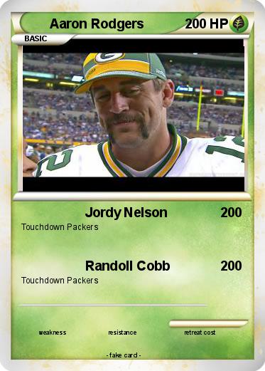 Pokemon Aaron Rodgers