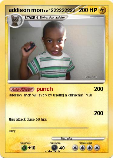 Pokemon addison mon