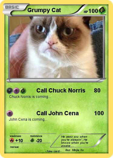 Pokemon Grumpy Cat