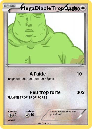 Pokemon MegaDiableTropDark