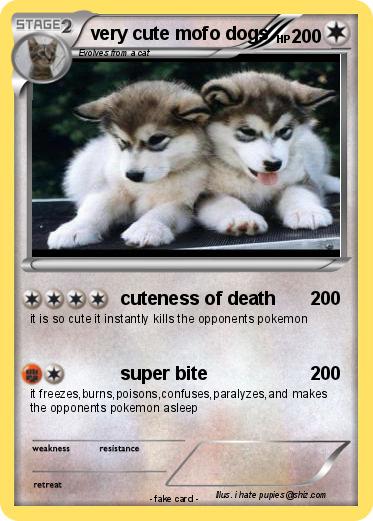 Pokemon very cute mofo dogs