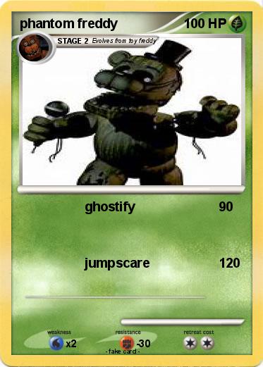 Pokemon phantom freddy