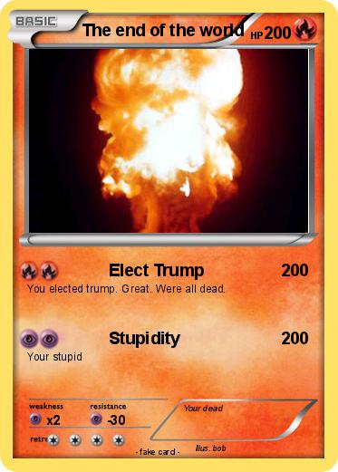 Pokemon The end of the world