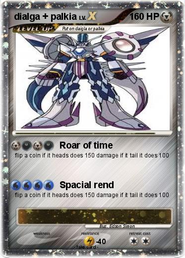 Pokemon dialga + palkia
