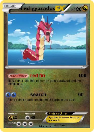Pokemon red gyarados