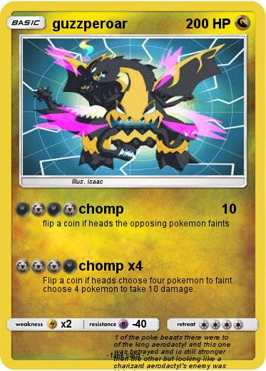 Pokemon guzzperoar