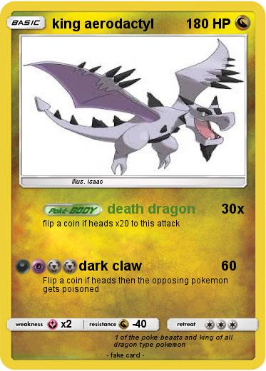 Pokemon king aerodactyl