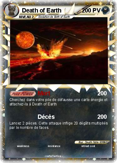 Pokemon Death of Earth