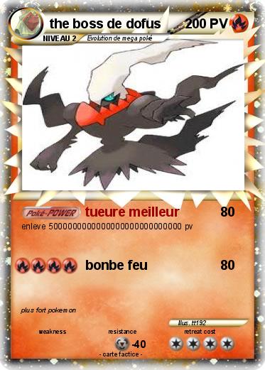 Pokemon the boss de dofus
