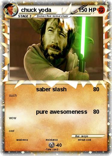 Pokemon chuck yoda