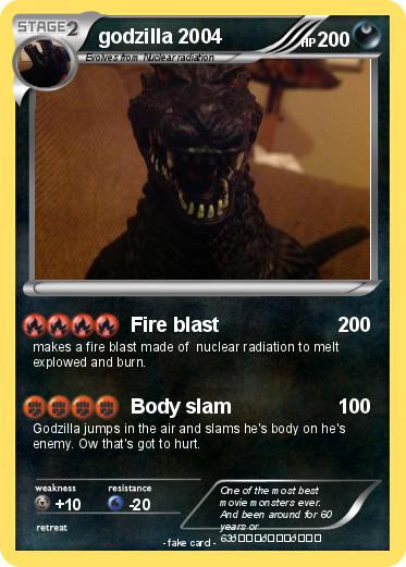 Pokemon godzilla 2004