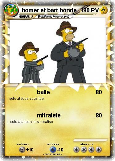 Pokemon homer et bart bonde