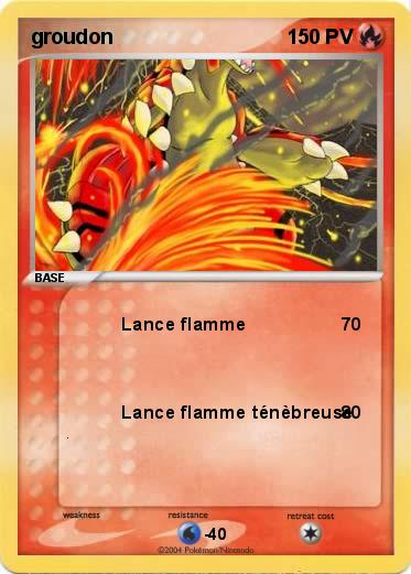 Pokemon groudon 