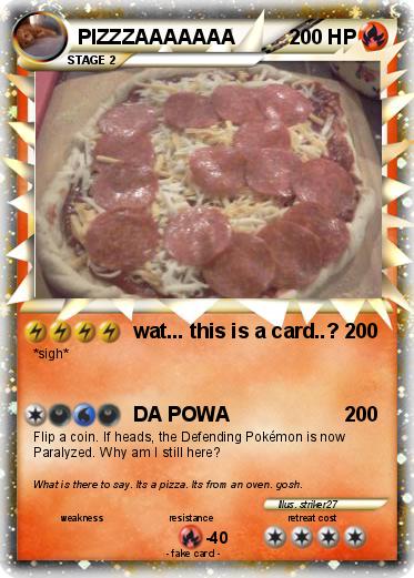 Pokemon PIZZZAAAAAAA