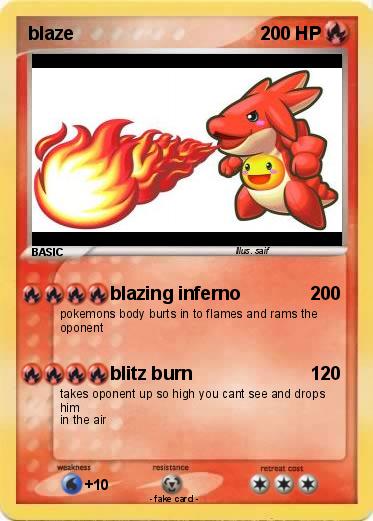 Pokemon blaze