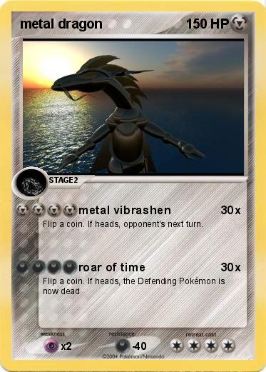 Pokemon metal dragon