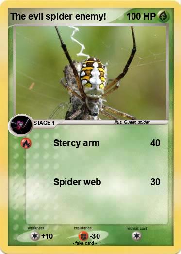 Pokemon The evil spider enemy!