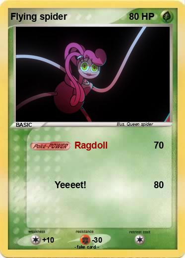 Pokemon Flying spider