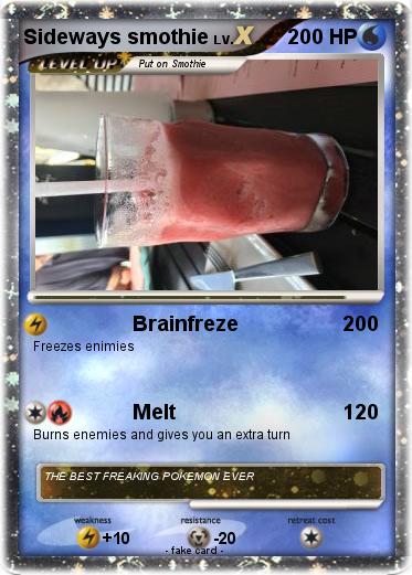 Pokemon Sideways smothie