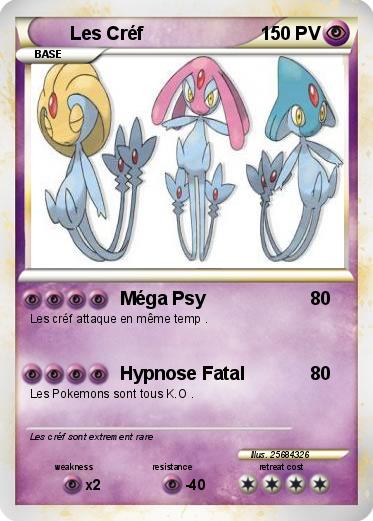 Pokemon Les Créf