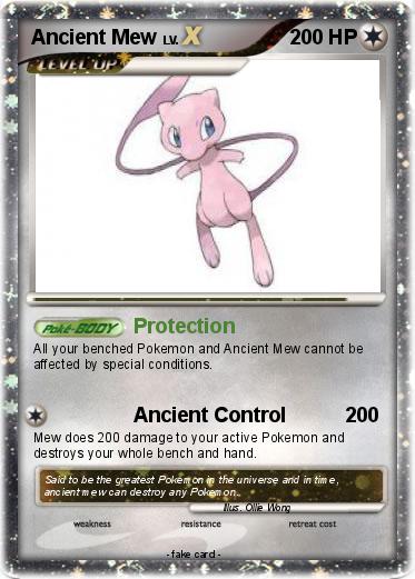 Pokemon Ancient Mew