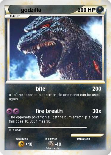 Pokemon godzilla