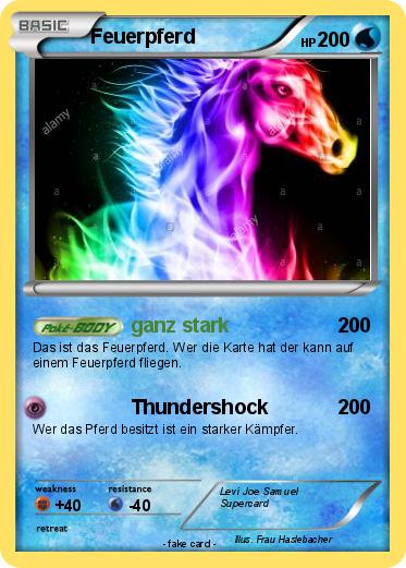 Pokemon Feuerpferd