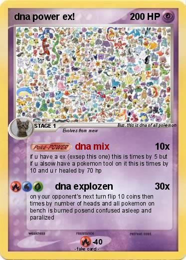 Pokemon dna power ex!