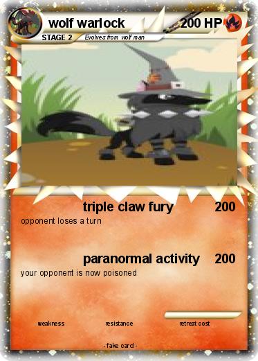 Pokemon wolf warlock
