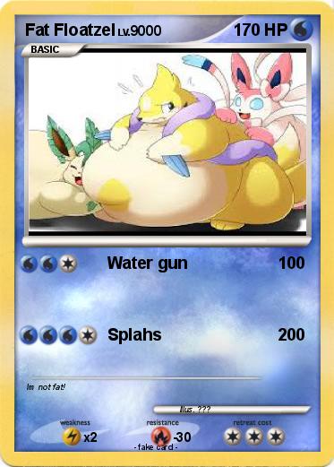 Pokemon Fat Floatzel