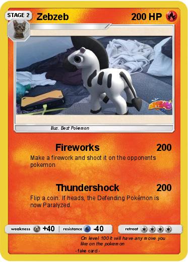 Pokemon Zebzeb