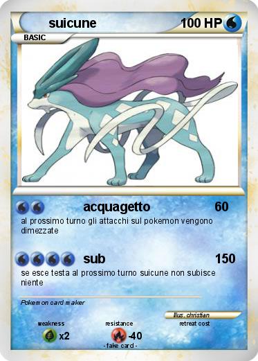 Pokemon suicune