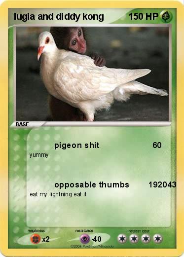Pokemon lugia and diddy kong