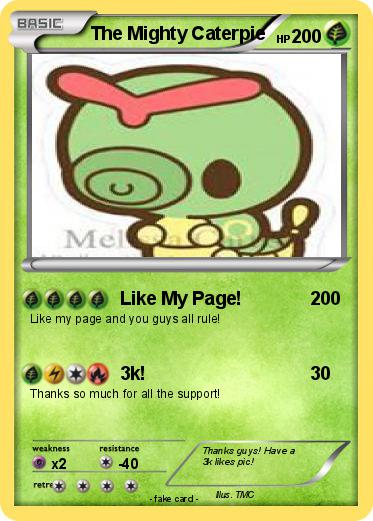 Pokemon The Mighty Caterpie