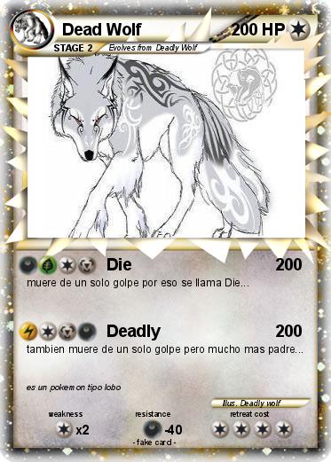 Pokemon Dead Wolf