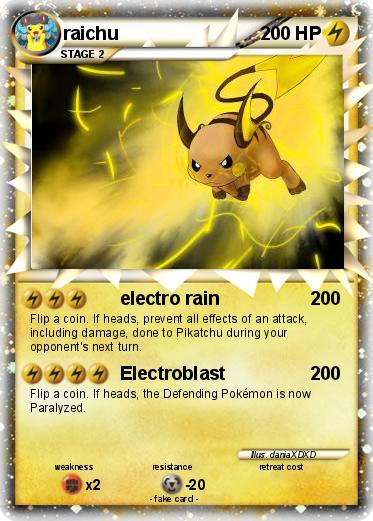 Pokemon raichu