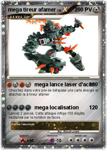 Pokemon mega tireur afamer