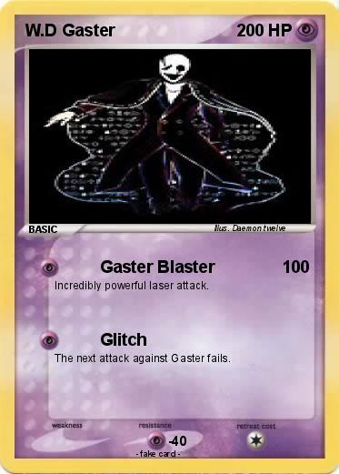 Pokemon W.D Gaster
