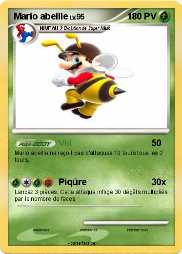 Pokemon Mario abeille
