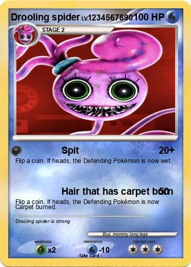 Pokemon Drooling spider