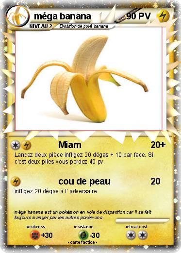 Pokemon méga banana