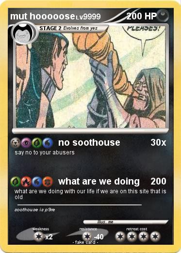 Pokemon mut hooooose