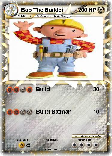 Pokemon Bob The Builder