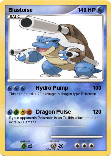 Pokemon Blastoise