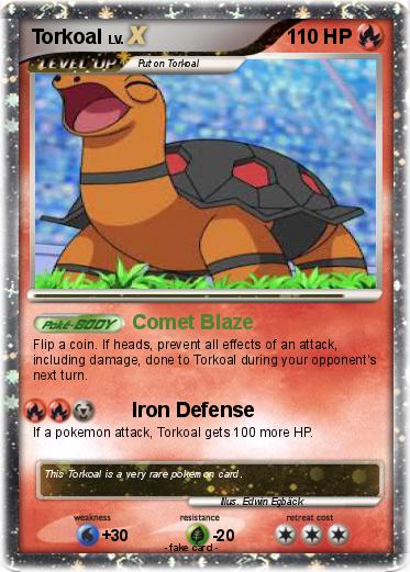 Pokemon Torkoal
