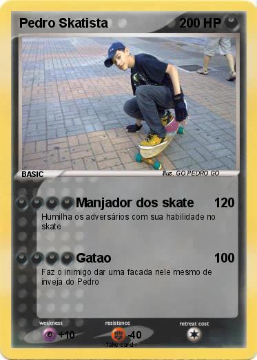 Pokemon Pedro Skatista