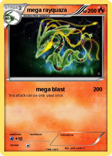 Pokemon mega rayquaza